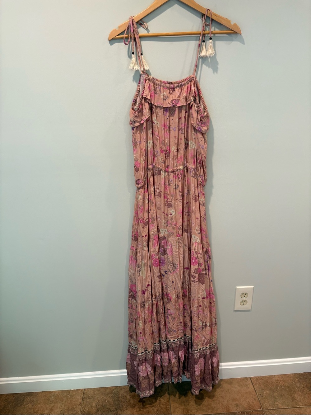 Spell and the Gypsy Collective Wild Bloom Dress Sz XL Floral Pink Boho - Picture 11 of 13